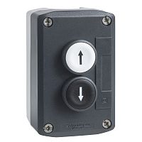 SCHNEIDER ELECTRIC Пост кнопочный пустой 2 кнопки (XALD222E)