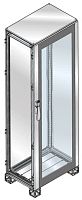 ABB Шкаф ISX стеклянная дверь 1800x600x400 нержавеющая сталь (ES1864VX)