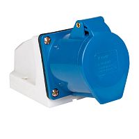 EKF Розетка кабельная 32А 2Р+Е IP44 на поверхность 220В (ps-123-32-220)