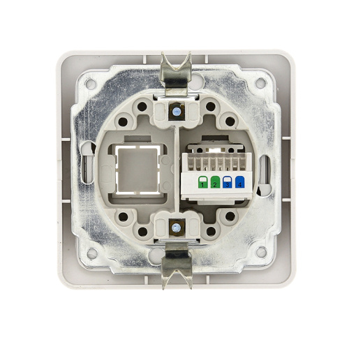 EKF Лондон Розетка телефонная Phone белая (EET01-034-10) фото 3