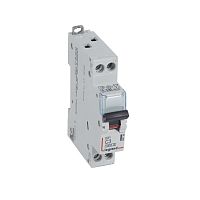 LEGRAND Выключатель автоматический двухполюсный 1п+N 3А С DX3 6kА/10кА (407736 )