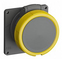 ABB Розетка с прямым фланцем Easy&Safe 332ERU4W 32A 3P+E IP67 4ч  (332ERU4W)  (2CMA101312R1000)