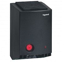 LEGRAND Нагреватель электрический 230В AC класс II 350Вт 7.5A термостат от 0 до 60С с подсветкой (34806 )