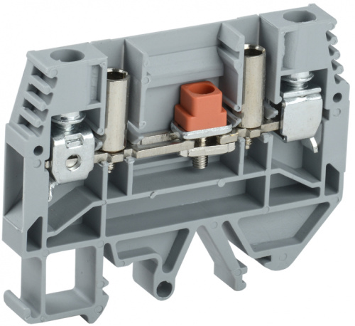 IEK Клемма винтовая КВИ-6-И серая IEK  (YZN30-006S-K03)