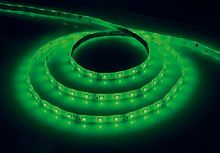 FERON Лента светодиодная LEDх60/м 5м 4.8w/m 12в зеленый (LS603 зеленый) (27671)