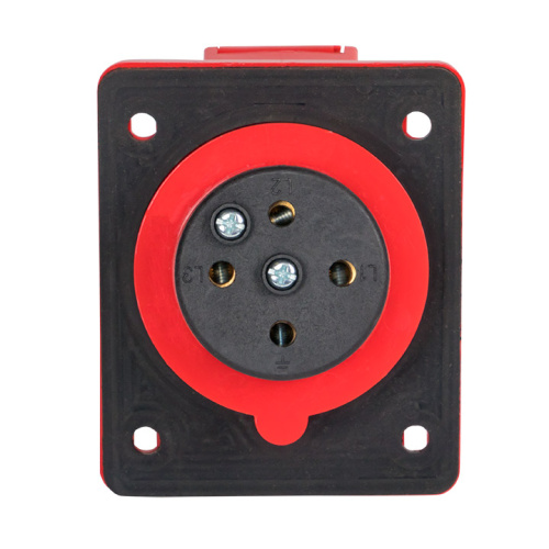 EKF Розетка кабельная 32А 3Р+Е IP44 скрытая 380В 424 (ps-424-32-380) фото 4
