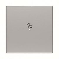 ABB SRD-1-85PL Клавиша одинарная free@home, SKY, светорегулятор, серебристая  (SRD-1-85PL)  (2CLA852625A1301)