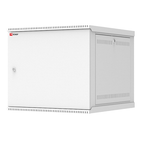 EKF Шкаф телекоммуникационный настенный разборный 9U  (600х650) дверь металл, Astra E серия  PROxima (ITB9M650DE)
