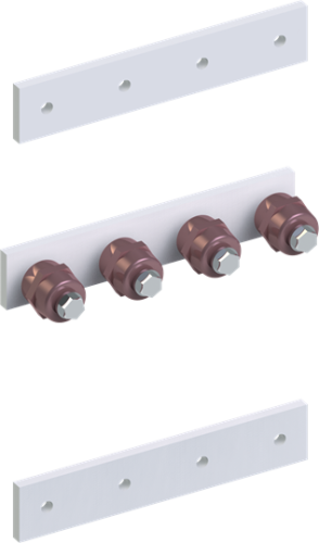 ABB Комплект шинодержателя 260 мм 3 шт (PAH2231)