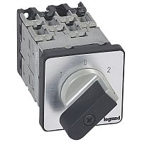 LEGRAND PR12 Переключатель кулачковый инверторный С 0 4P монтаж на винт (027433 )