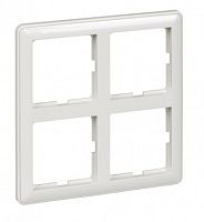 SCHNEIDER ELECTRIC W59 Рамка 4 поста скрытая белый (KD-2H2-18)