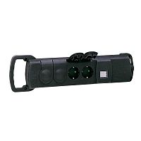 LEGRAND Блок розеточный 6х2К+З 16А немецкий стандарт с индикатором (050630 )