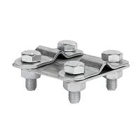 EKF Зажим контрольный прут-прут  (пластина 57х57мм) HZ EKF PROxima (lp-55611)