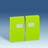 SIMON Клавиша двойная для выключателя с подсветкой, S44A, фисташковый (4400026-065)