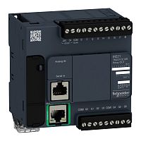 SCHNEIDER ELECTRIC Блок базовый компактный M221-16IO реле (TM221CE16R)