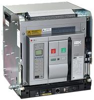 IEK Воздушный автоматический выключатель переменного тока ВА77 выдвижного исполнения 3 полюса типоразмер E 85кА 3200А EA с набором аксессуаров: мотор привод катушка включения катушка отключения MASTER IE (MI-ACB10-3WE-085-3200-ACF)
