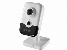 Hi-Watch Видеокамера IP 2Мп внутренняя IP-камера c ИК-подсветкой до 10м (DS-I214(B) (2.0 mm))