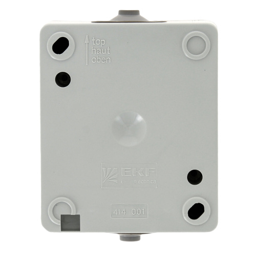 EKF Венеция Выключатель одноклавишный 10А IP54 cерый (EVV10-021-30-54) фото 4