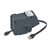 LEGRAND Выдвижной розеточный блок с вытяжным кабелем USB/micro-USB 1 модуль (54036 )