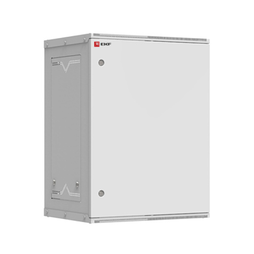 EKF Шкаф телекоммуникационный настенный разборный 15U  (600х450) дверь металл, Astra A серия  Basic (ITB15M450D)