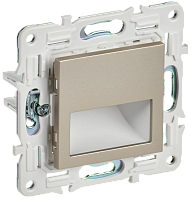 IEK SKANDY Подсветка LED встраиваемая SK-L01Sh шампань  (SK-FL20-K37)