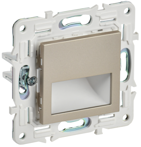 IEK SKANDY Подсветка LED встраиваемая SK-L01Sh шампань  (SK-FL20-K37)