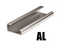 DKC Дин-рейка алюминиевая, с насечкой G1, 32х15мм. (02120AL)