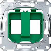 SCHNEIDER ELECTRIC Плата опорная для модулей штепсельного разъема зеленый (MTN4566-0004)