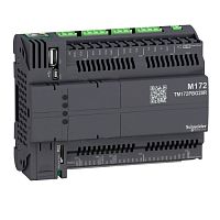 SCHNEIDER ELECTRIC Контроллер программируемый логистический ПЛК М172 без дисплея 28 I/O Eth 2 MB (TM172PBG28R)
