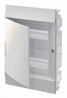 ABB Щит распределительный встраиваемый ЩРв-П-24 пластиковый белый непрозрачная дверь без клемм (1SLM004100A1105)