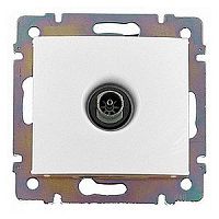 LEGRAND VALENA Розетка телевизионная TV проходная 14дБ белая (694291)