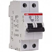 ABB Выключатель автоматический двухполюсный 202M C10UC  (S202M-C10UC)  (2CDS272061R0104)