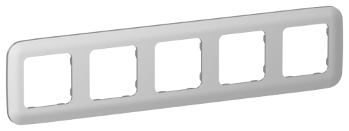 FLITE ARTISTIC Рамка 5-местная  алюминий (FI-M52-31-20-K47)