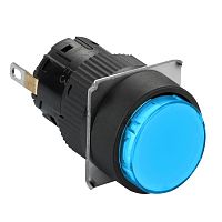 SCHNEIDER ELECTRIC Лампа сигнальная 24В синяя 16 ММ LED IP65 (XB6EAV6BP)