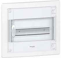 SCHNEIDER ELECTRIC Pragma Щит распределительный встраиваемый ЩРв-13 IP40 пластиковый белый прозрачная дверь (PRA24113)