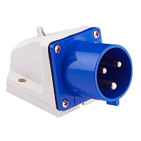 EKF Вилка стационарная 523 2Р+РЕ 32А 220В IP44 PROxima (ps-523-32-220)