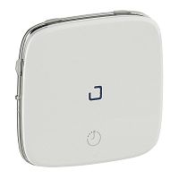 LEGRAND Valena ALLURE Лицевая панель для выключателя с выдержкой времени 2-канального Белая (755215 )