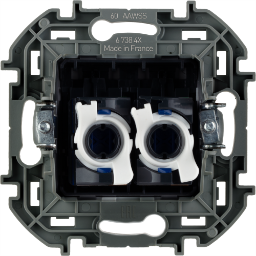 LEGRAND INSPIRIA Информационная розетка RJ 45 - категория 6 - UTP -  - слоновая кость (673840) фото 6