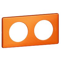 LEGRAND Рамка, двухпостовая, оранж пунктум (068762 )