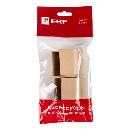 EKF Заглушка (40х25) (4 шт) Plast под светлое дерево (ecl-40-25x4) фото 4 EKF Заглушка (40х25) (4 шт) Plast под светлое дерево (ecl-40-25x4) фото 4