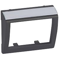 LEGRAND Galea Life Панель лицевая для компьютерной розетки dark bronze (771284 )