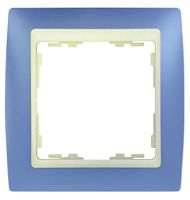 SIMON Рамка на 1 пост, S82, сирень - сл.кость (82711-64)