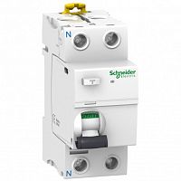 SCHNEIDER ELECTRIC Выключатель дифференциального тока iID 4п 25A 300мА AC (A9R44425)