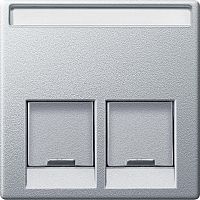 SCHNEIDER ELECTRIC Центральная плата для розетки алюминий (MTN466560)