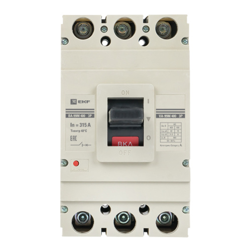 EKF Выключатель автоматический ВА-315А 42кА ВА99М/400 (mccb99-400-315m) фото 3