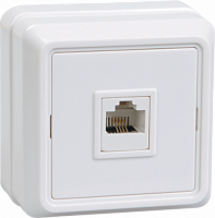 IEK Розетка РТ20-ОС одноместная телефонная Октава сосна (ETO10-K03-DC)