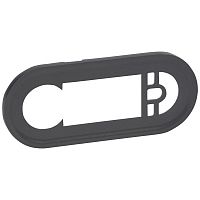 LEGRAND Celiane Лицевая панель для 067402 и 067326 графит (067992 )