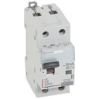 LEGRAND Выключатель автоматический дифференциального тока АВДТ DX3 1п+N 6А 30мА АС (410999 )