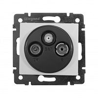 LEGRAND VALENA Розетка телевизионная TV-FM-SAT оконечная в рамку белая 10дБ (774436 )