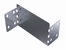 DKC Упрощенная редукция 150 мм H100 нержавеющая сталь (LR1150INOX)